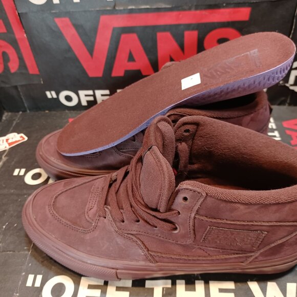 VANS Men’s 8/Women's 9.5 Skate Half Cab Mono Chocolate VN0A5FCDCHC - Picture 6 of 12